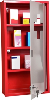 HOMCOM Medizinschrank Medizinschrank zum Abschließen