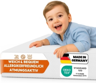Kindermatratze verschiedene Größen - Größe (cm): 70x140x6, Auswahl: Matratze