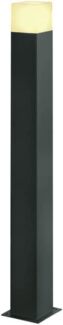 SLV 1006184 GRAFIT E27 90 Pole square Stehleuchte anthrazit