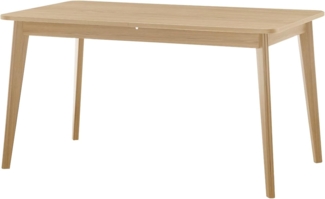 Esstisch Isgard in Eiche ausziehbar 140 - 180 x 75 cm