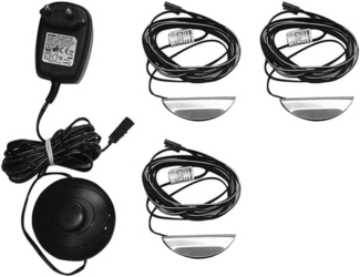 FORTE LED Beleuchtung, kaltweiß, Kunststoff, 2,7 x 1,1 x 0,5 cm