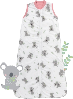 schlummersack Schlafsack Baby Sommer 70 cm dünn Koala | Babyschlafsack Sommer 1. 0 Tog 1 Tog Baby Schlafsack Sommer | Sommer Schlafsack Baby Baumwolle Frühling