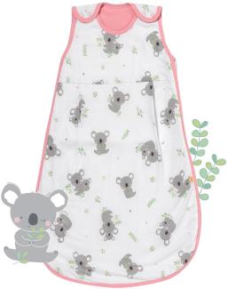 schlummersack Schlafsack Baby Sommer 70 cm dünn Koala | Babyschlafsack Sommer 1. 0 Tog 1 Tog Baby Schlafsack Sommer | Sommer Schlafsack Baby Baumwolle Frühling