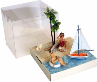 ZauberDeko Geschenkbox Geldgeschenk Verpackung Urlaub Reise Segeln Geburtstag Hochzeit