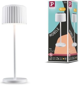 Paulmann 94879 LED Akkuleuchte Else 2700K IP44 dimmbar Weiß