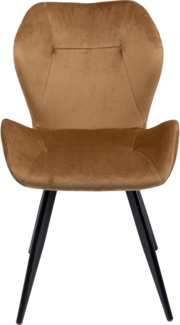 Kare Viva Braun Stuhl, Holzwerkstoff, 81,5 x 50 x 58,5 cm