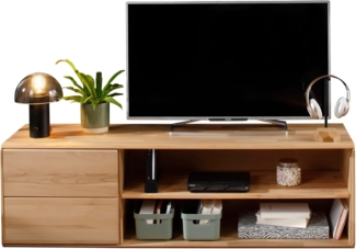 Woodroom TV-Lowboard Numbi Kernbuche massiv geölt