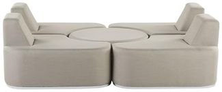 Lounge Set FABRO Hellgrau