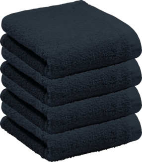 REDBEST Gästehandtuch Gästetuch "Oceanside" 4er-Pack, Frottier, Walk-Frottier Uni