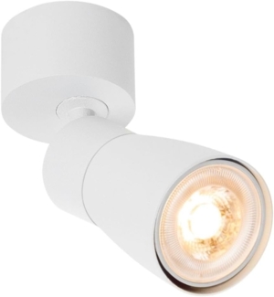 SLV PURI 2.0 Dome, Wand- und Deckenaufbauleuchte, 1x max. 6W GU10, weiß - Wand- und Deckenleuchten