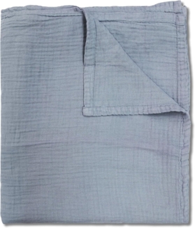 Sleezzz® Musselin Decke blau 150 x 200 cm