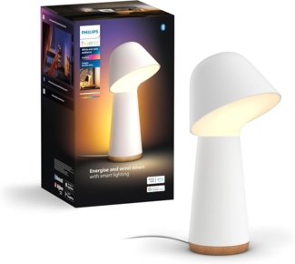 Philips Hue White & Col. Amb. Twilight Tischleuchte weiß.