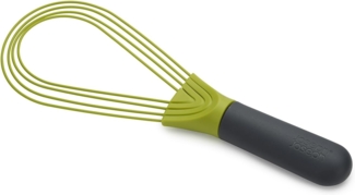 JosephJoseph Twist 2-in-1 Silikonschneebesen Grau/Grün