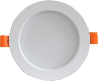 Braytron 12W LED Panel FATON Einbaustrahler Spot Einbauleuchte Ø120mm Kaltweiß 6500K 1200 Lumen Deckenleuchte Deckenlampe Rund