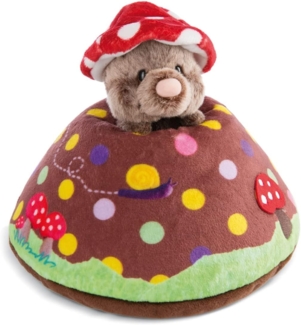 Nici 48210 Spielkissen Maulwurf & Erdhgel DM23cmxH19cm GREEN