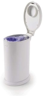 Ubbi Windeleimer Weiß Weiß