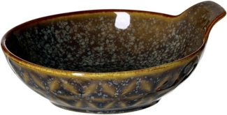 Dipschale 110ml / 11x10cm mit Griff Troms terra