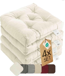 etérea Himmlische Qualität Sitzkissen etérea Heidi Sitzkissen und Stuhlkissen 42x42 cm -