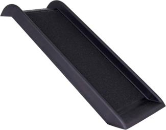 lionto Hunderampe Hunderampe aus Kunststoff, extra leicht, belastbar bis 90 kg, 100 cm x 38 cm