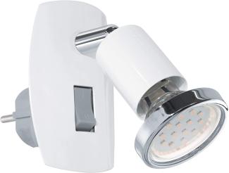 Eglo STECKDOSENSPOT GU10 2,5W WEISS (MINI 4 LED+LM 23L301)