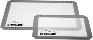 STONELINE Backmatte, Silikon (Set, 2-tlg), Glasfaser mit Silikonbeschichtung