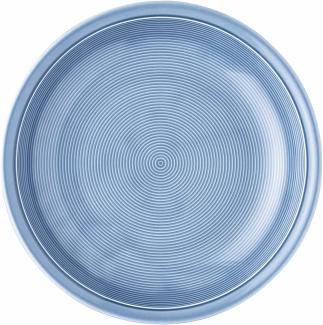 Thomas Suppenteller Trend Colour Arctic Blue, tiefer Teller, Pastateller, Porzellan, Blau, 24 cm, 11400-401927-10324