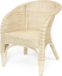 Rattansessel "Comfort" Deko Dekoration Accessoire Arrangement Wohndekoration