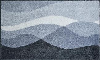 GRUND HILLS Badematte 70x120 cm Grau