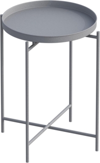Couchtisch, 'SHB-007', 56 x 46 x 46, Grau