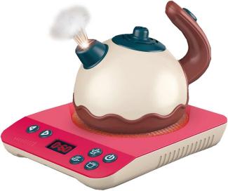 Spielset Wasserkocher Mini Home junior 11,5 cm weiß 8-teilig, 1x Stück, zufällige Farbauswahl