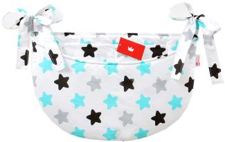 BABYLUX Babybetttasche Organizer BETTTASCHE Spielzeugtasche 98. Sterne