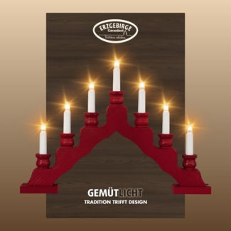 Weigla LED Lichterbogen Schwede, Made in Germany (1-tlg), 7-flammig