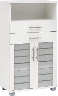 Schildmeyer Niko Midischrank 105652, weiß, 59,8/32,6/110,5 cm