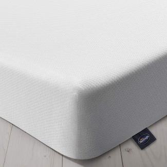 Silentnight Komfort-Rollschaum Schaumstoffmatratze, Textil, weiß, 120x190 cm