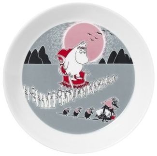Arabia Moomin Teller 19 cm Adventure move