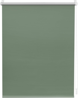 Lichtblick Thermo-Rollo Vancouver Salbei Verdunkelnd & Thermofunktion; Klemm- und schraubbar; Energiesparend, 150x110 cm (LxB)