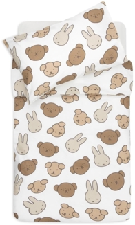 Jollein Bettbezug – 100×140 cm - Miffy and Friends