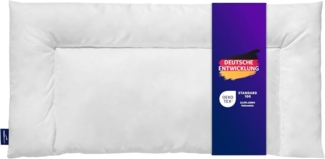 Traumnacht Komfort Bauchschläferkissen mit Bezug aus Baumwollmischgewebe, 40x60 cm, Öko-Tex zertifiziert, entwickelt in Deutschland