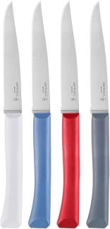 Opinel Tafelmesser-Set Bon Appetit+, 4 Farben, Blau, M