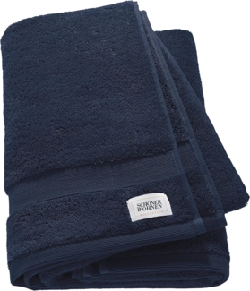 SCHÖNER WOHNEN-Kollektion Duschtuch CUDDLY Duschtuch, Baumwolle (1-St), 70x140 cm in Blau