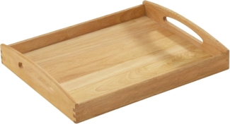 Tablett eckig, hell 44 x 36 x 7 cm