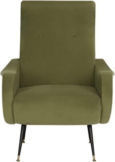 SAFAVIEH Modern Upholstered Accent Chair, in Hunter Green
