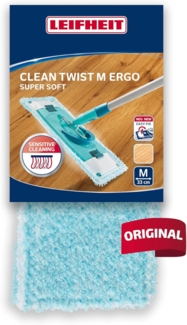 Leifheit Hausrein Clean Twist M Ergo Wischbezug super soft