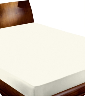 Vario Satin-Spannbetttuch champagner, 150x200 cm