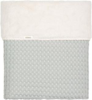 Koeka Wafel Oslo Babydecke - Teddy - Ocean Air Bla