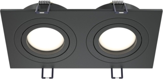 Maytoni Atom Doppel Einbauleuchte eckig
