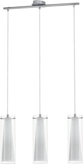 Eglo 89833 Pendellampe PINTO chrom E27 max. 3X40W H:110cm L:72,5cm dimmbar