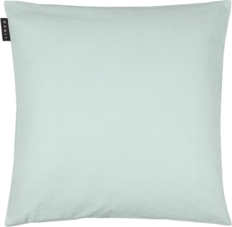 LINUM ANNABELL Elegant Kissenhülle 50x50 cm, 100% Baumwolle, Maschinenwaschbar, Helles Eisgrün