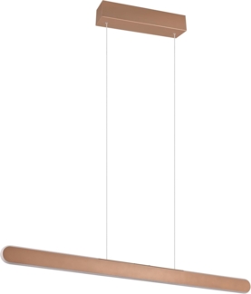 LED Pendelleuchte HELIOS Coffee dimmbar & höhenverstellbar, Breite 100cm