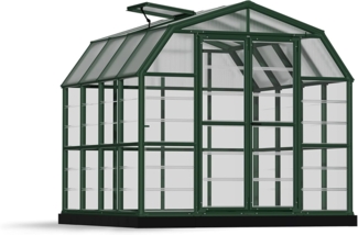 Rion Kunststoff Gewächshaus Grand Gardener 412 | Grün | 764x267x238 cm | ohne Fundament